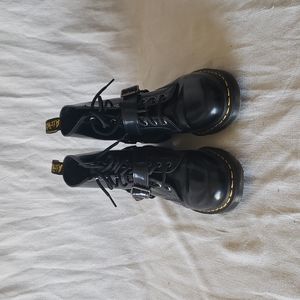 BRAND NEW Dr. Martens Air Wairs 1460 WOMEN'S PATENT LEATHER LACE UP BOOTS